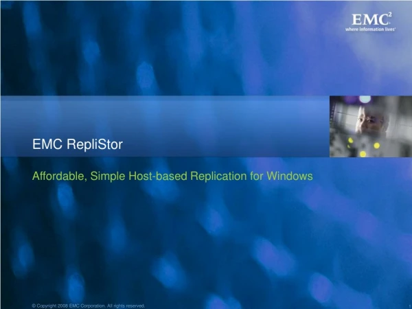 EMC RepliStor