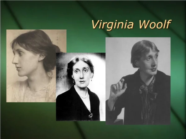 Virginia Woolf