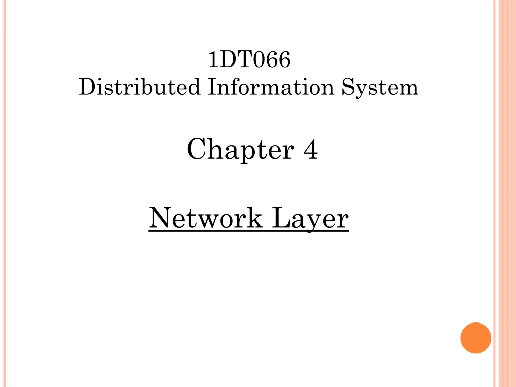 1dt066 distributed information system chapter
