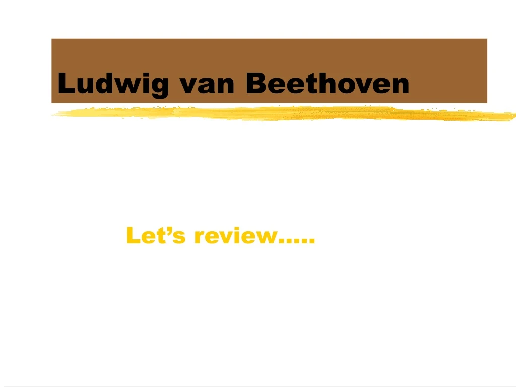 ludwig van beethoven