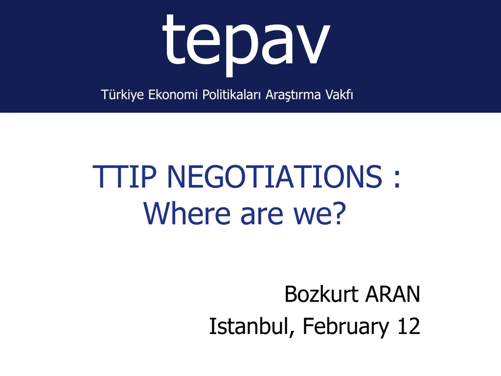 ttip negotiations where are we