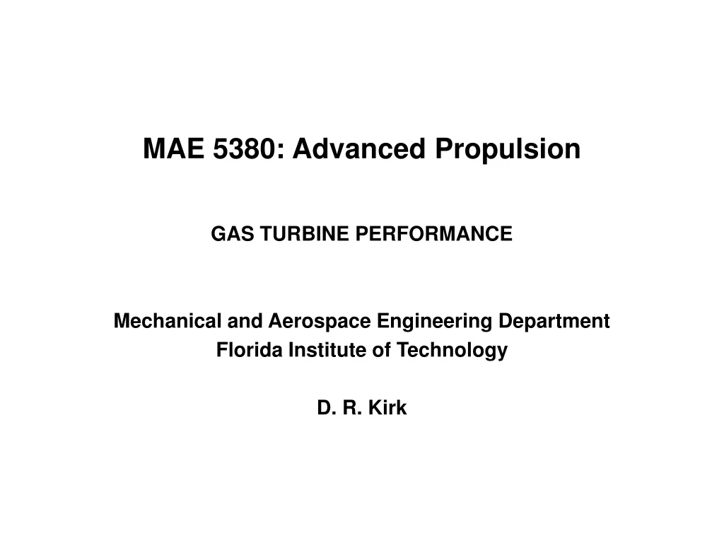 mae 5380 advanced propulsion