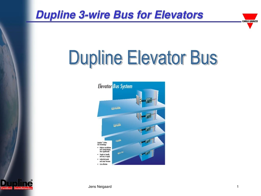 dupline elevator bus