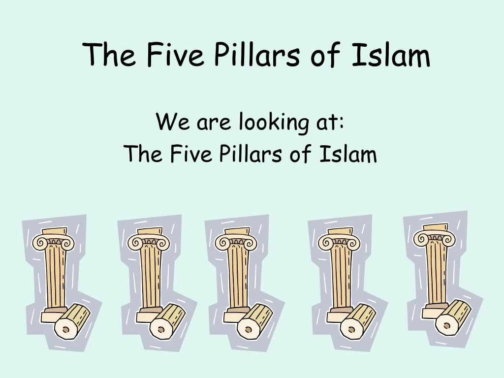 the five pillars of islam