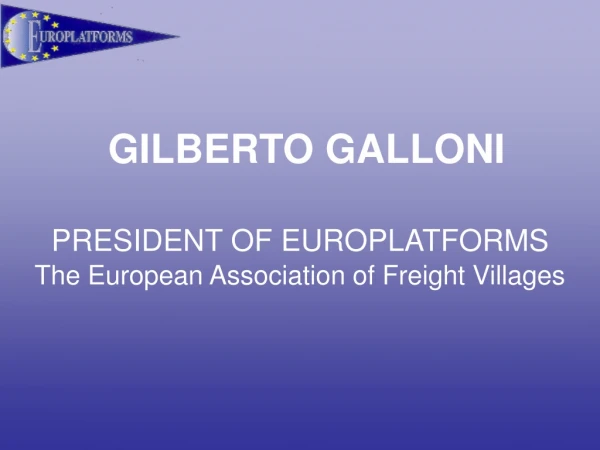 GILBERTO GALLONI