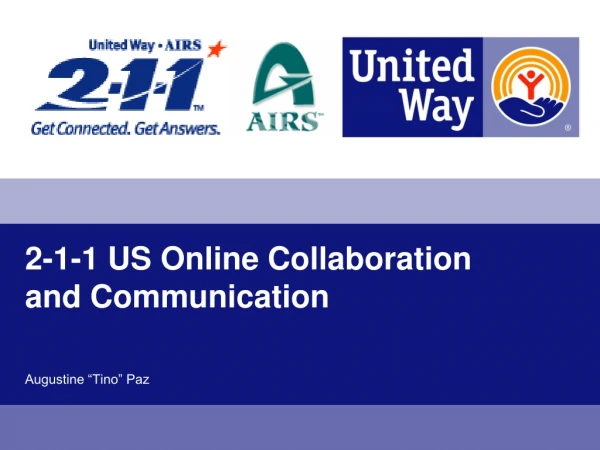 2-1-1 US Online Collaboration and Communication