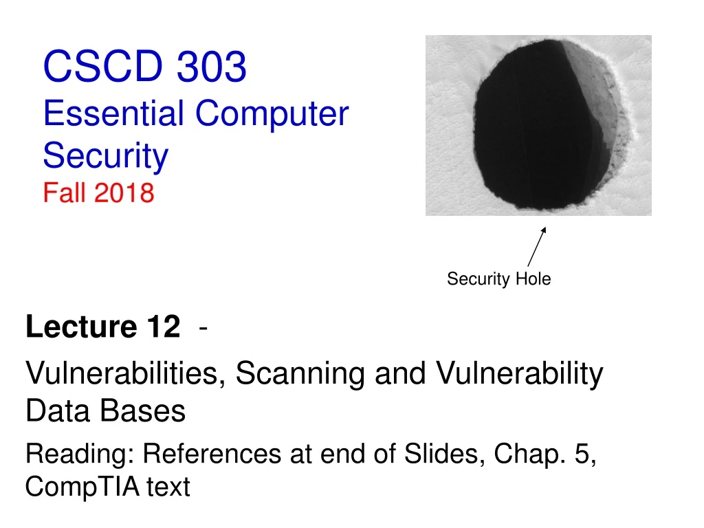 cscd 303 essential computer security fall 2018