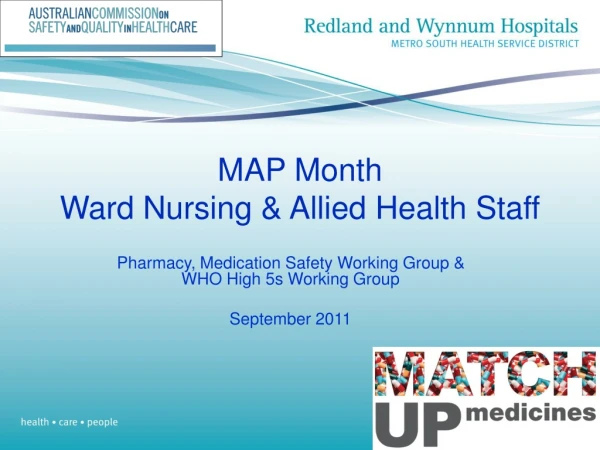 MAP Month Ward Nursing &amp; Allied Health Staff