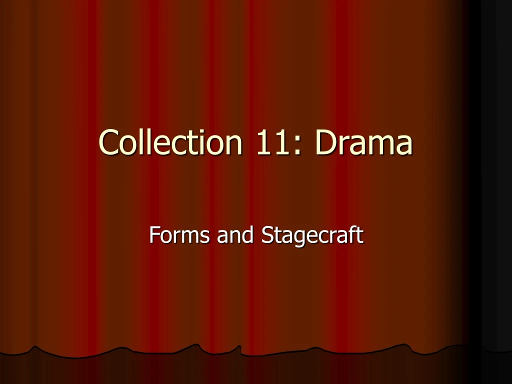 collection 11 drama