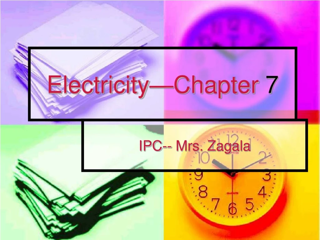 electricity chapter 7