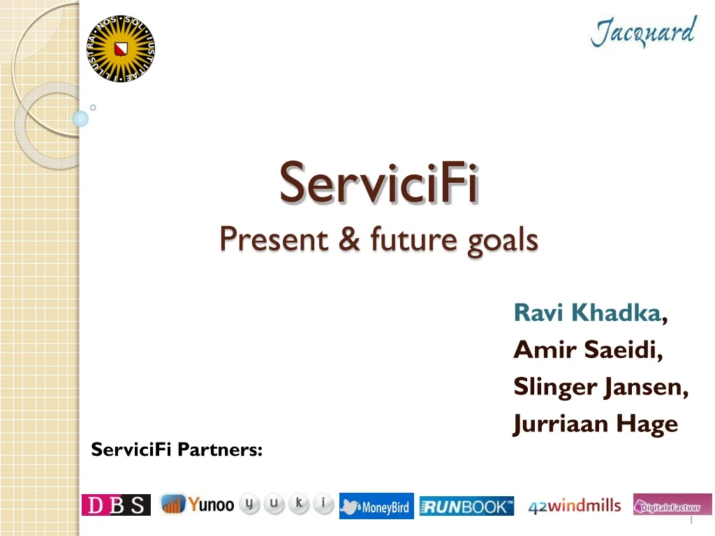 servicifi present future goals