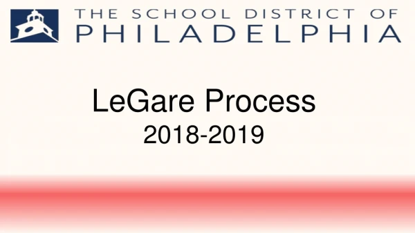 LeGare Process 2018-2019
