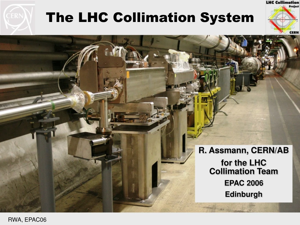 the lhc collimation system