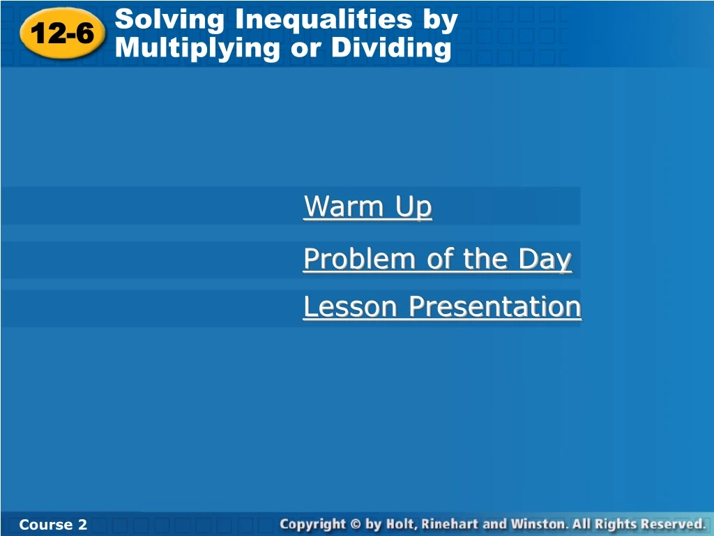 solving inequalities by multiplying or dividing