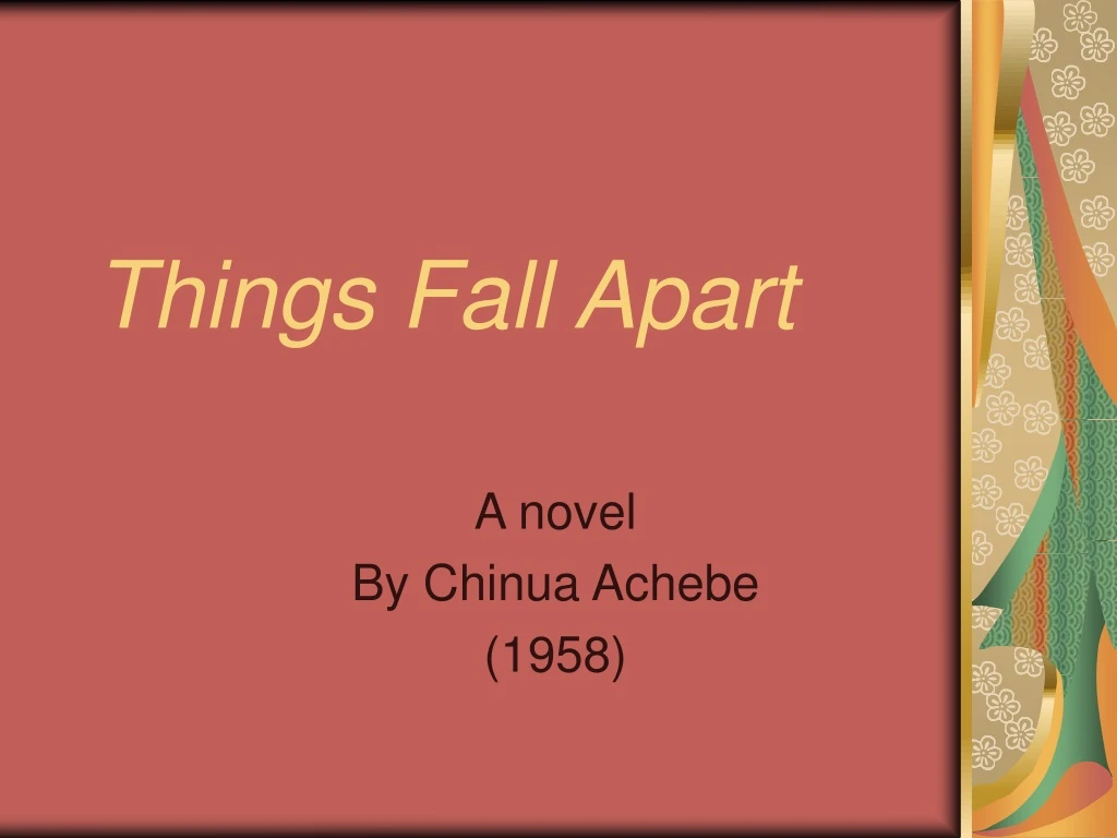 things fall apart