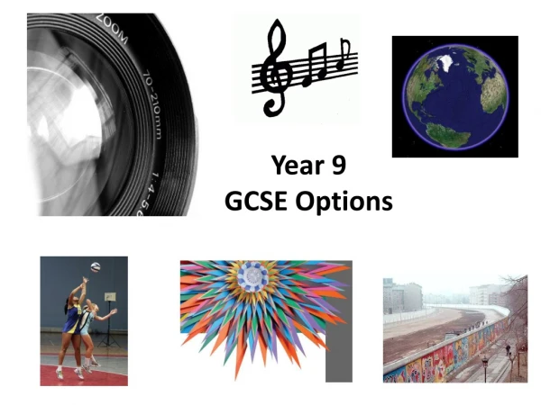 Year 9  GCSE Options