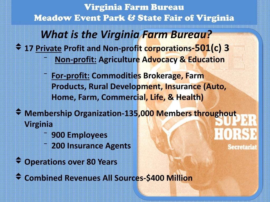 virginia farm bureau meadow event park state fair