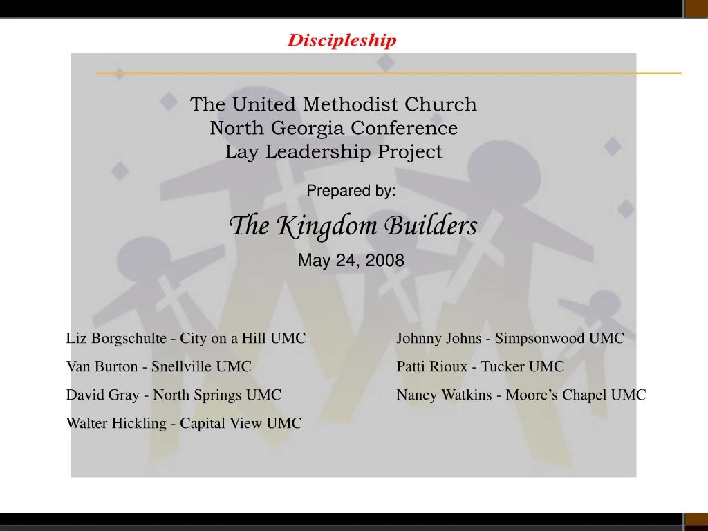 the united methodist church north georgia conference lay leadership project