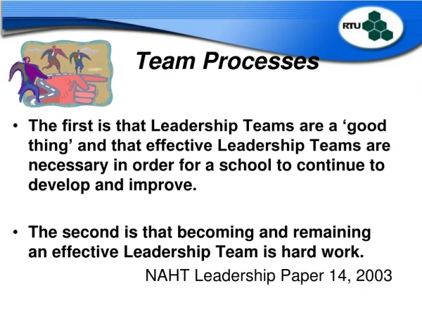 Team Processes