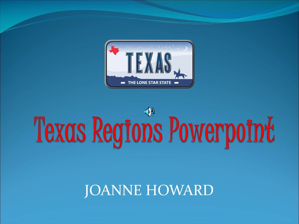 texas regions powerpoint