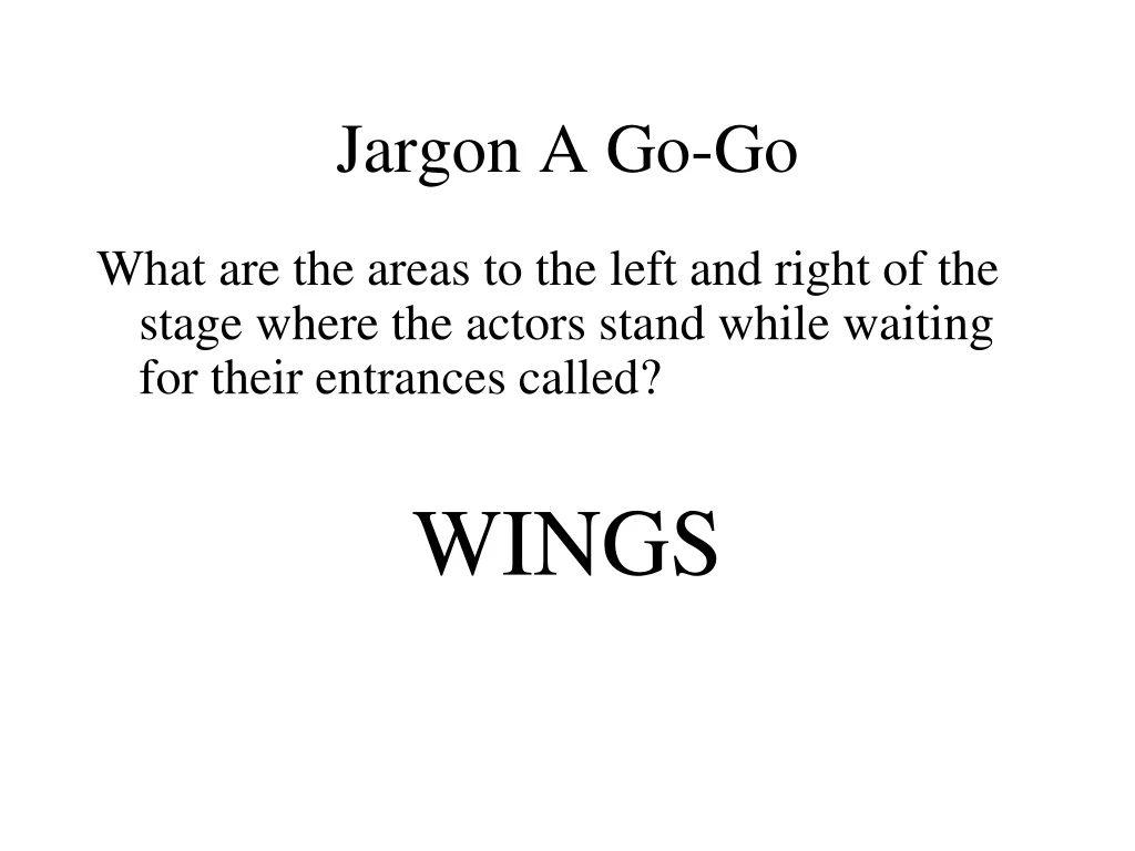 jargon a go go
