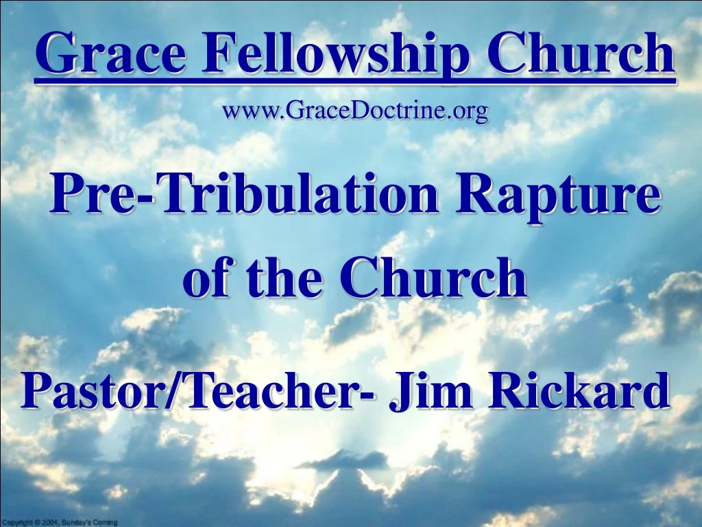 grace fellowship church www gracedoctrine