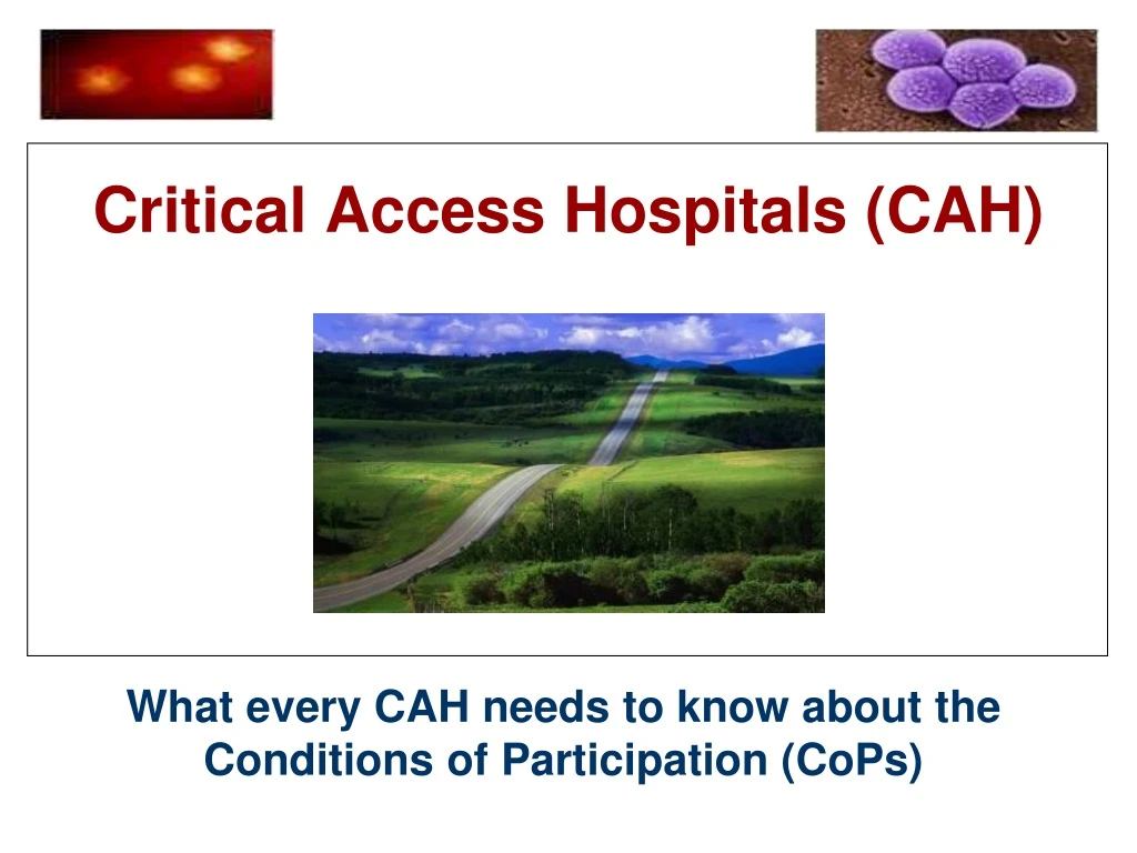critical access hospitals cah