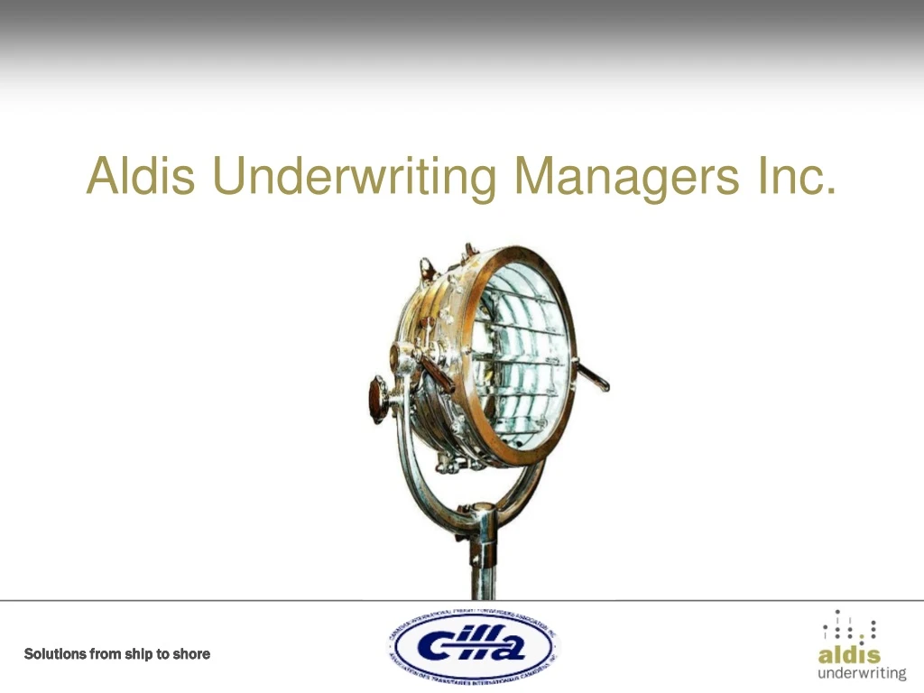 aldis underwriting managers inc
