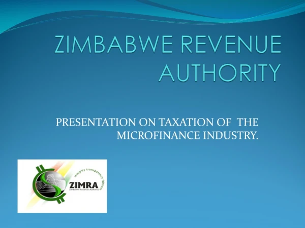 ZIMBABWE REVENUE AUTHORITY