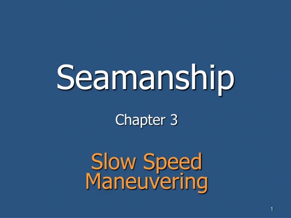 Seamanship