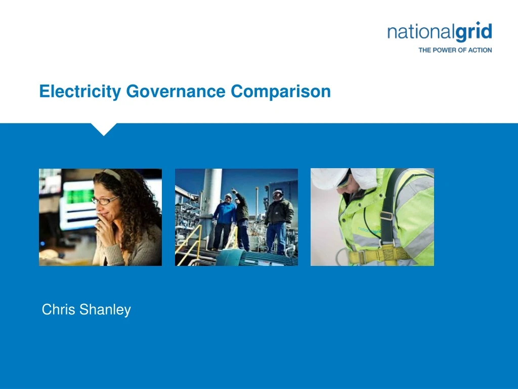 electricity governance comparison