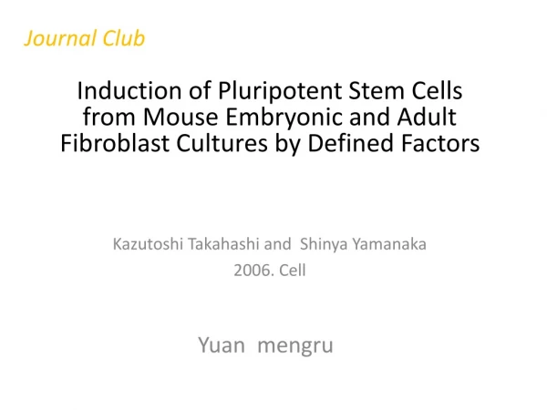 Journal Club