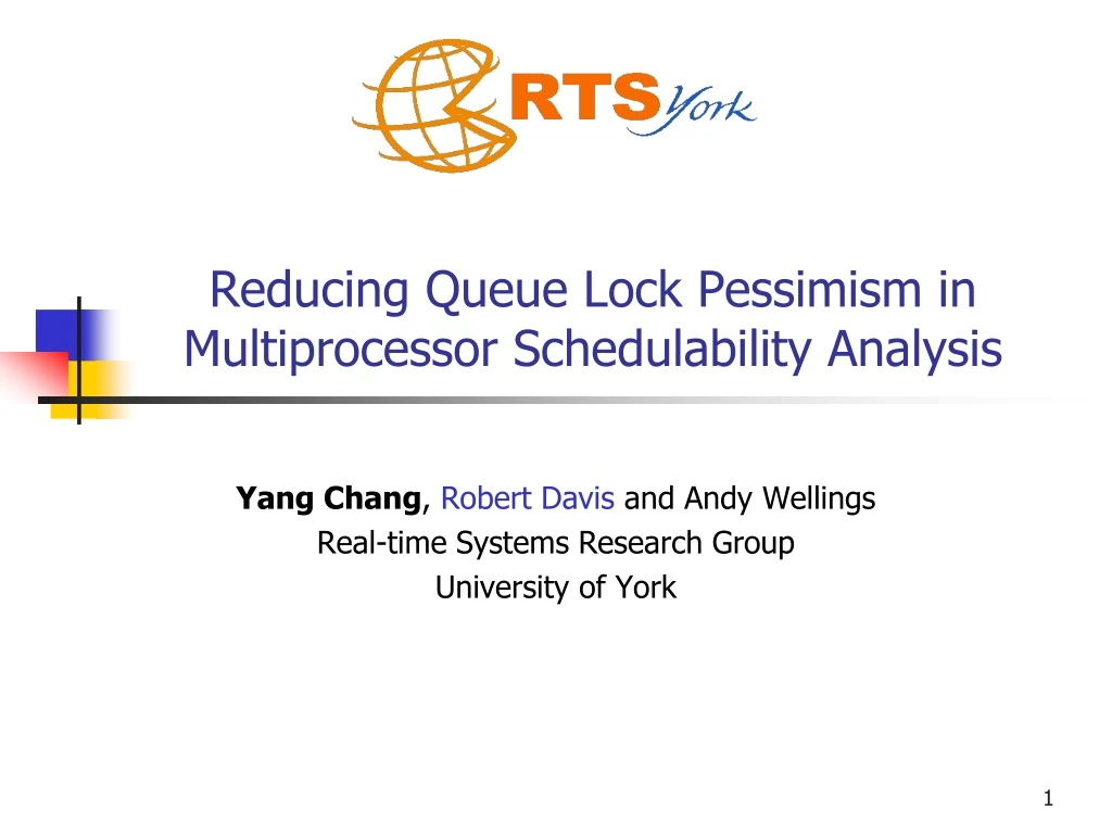 reducing queue lock pessimism in multiprocessor schedulability analysis