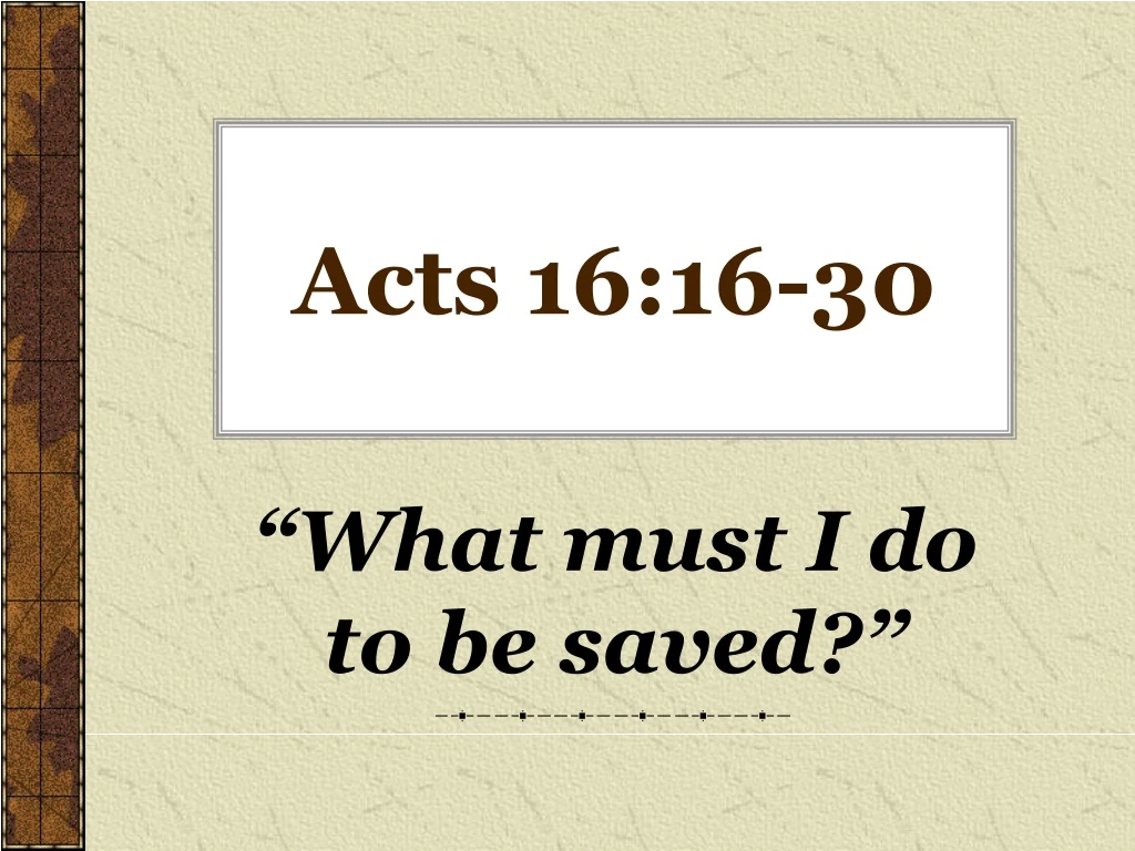 acts 16 16 30