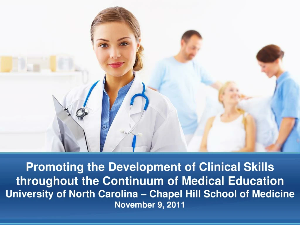 promoting the development of clinical skills