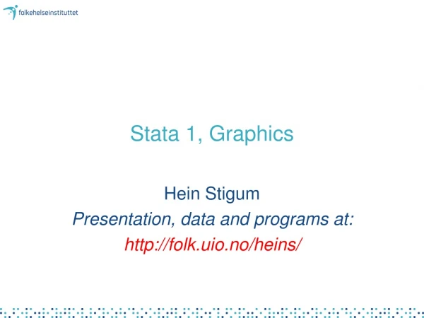 Stata 1, Graphics