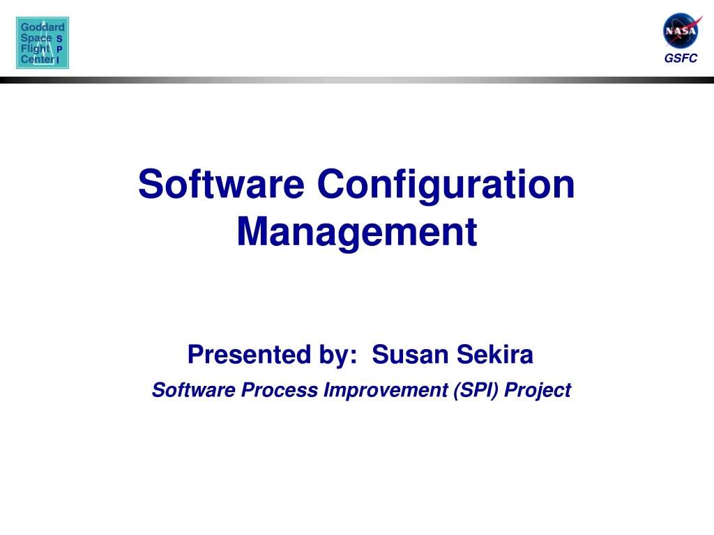 software configuration management