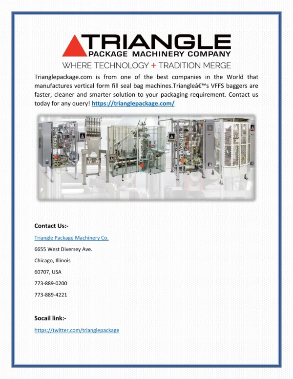trianglepackage com is from one of the best