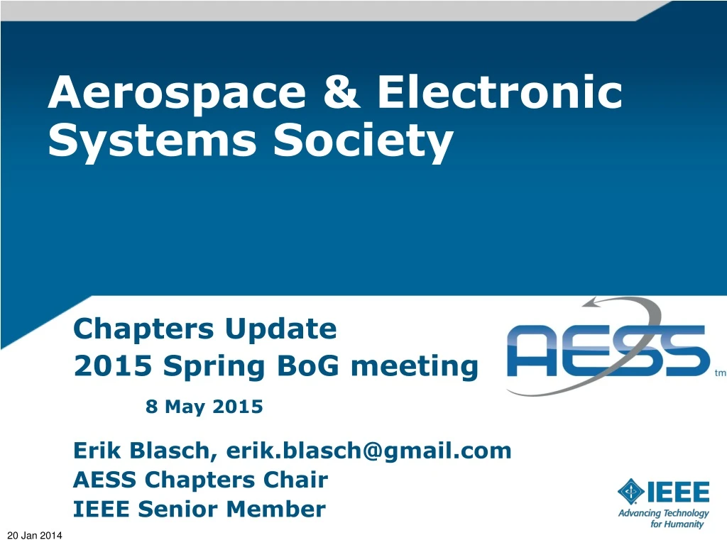 aerospace electronic systems society