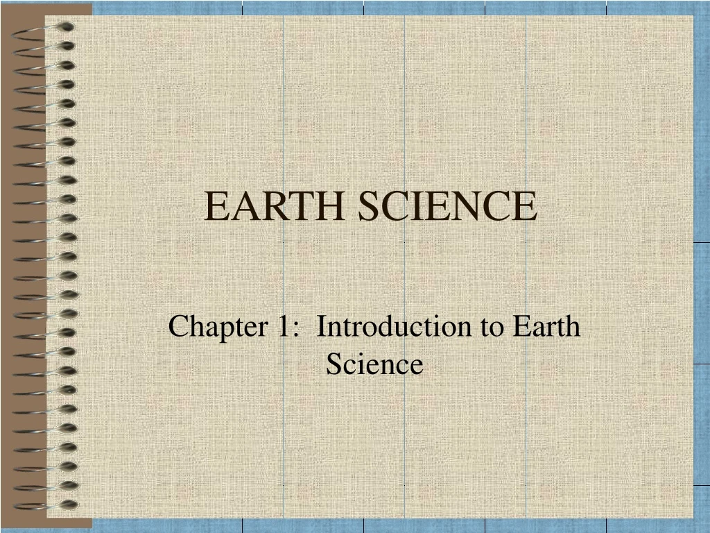 earth science