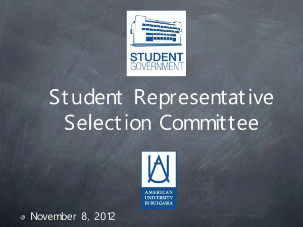 Student Representative Selection Committee