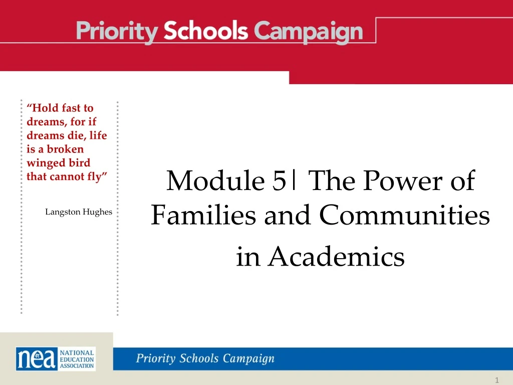 module 5 the power of families and communities