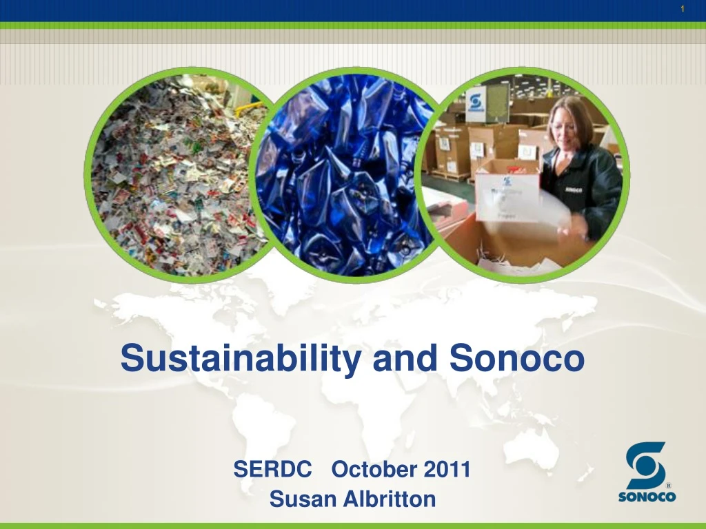 sustainability and sonoco