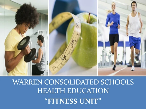 WARREN CONSOLIDATED SCHOOLS HEALTH EDUCATION