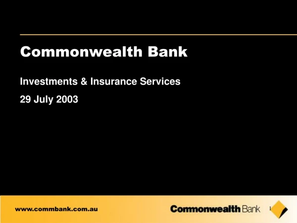 Commonwealth Bank