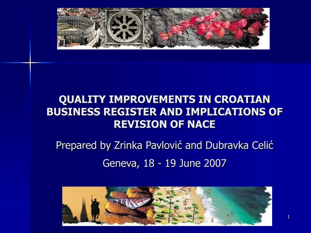 quality improvements in croatian business