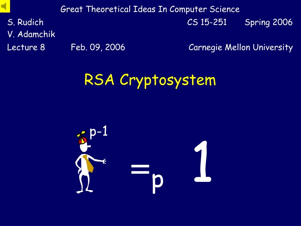 rsa cryptosystem