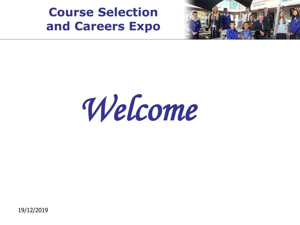 course selection and careers expo