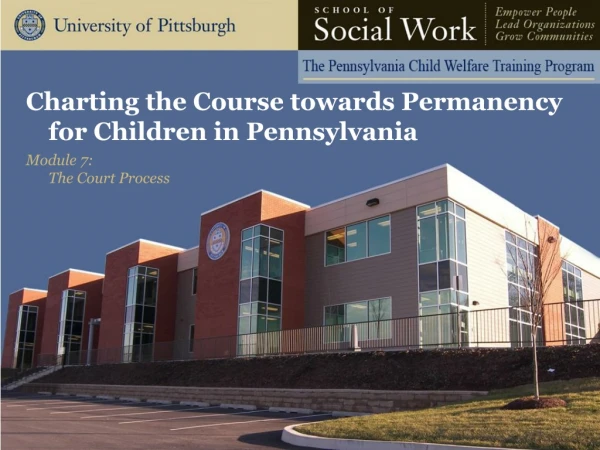 Charting the Course towards Permanency for Children in Pennsylvania