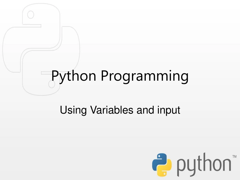 python programming